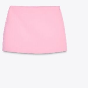 ZARA MID-PASTEL PINK SKORT.SIZE S